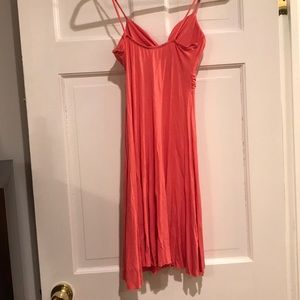 Dulce Carola Dresses - Maternity Sweetheart Party Knee-Length Dress Coral Dulce Carola Dresses - Maternity Sweetheart Party Knee-Length Dress Coral